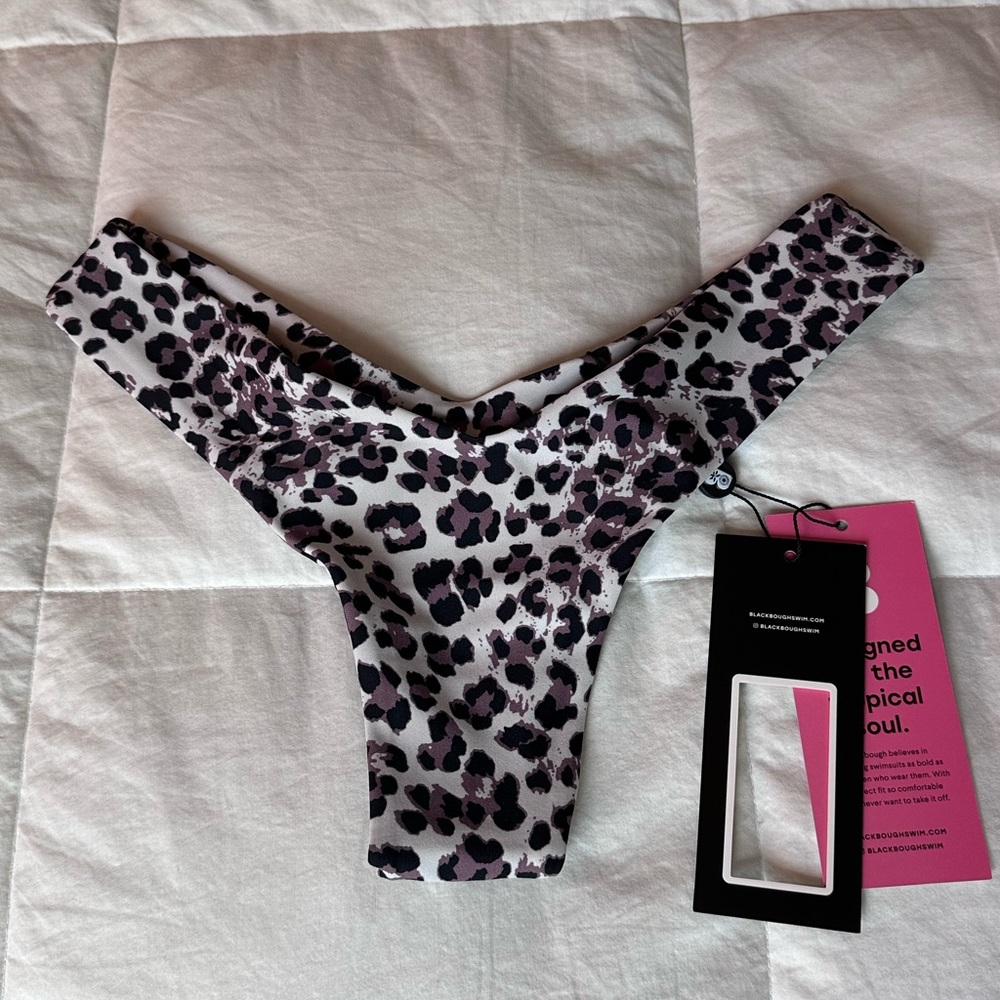 Blackbough Stassy Snow Leopard bikini bottom S